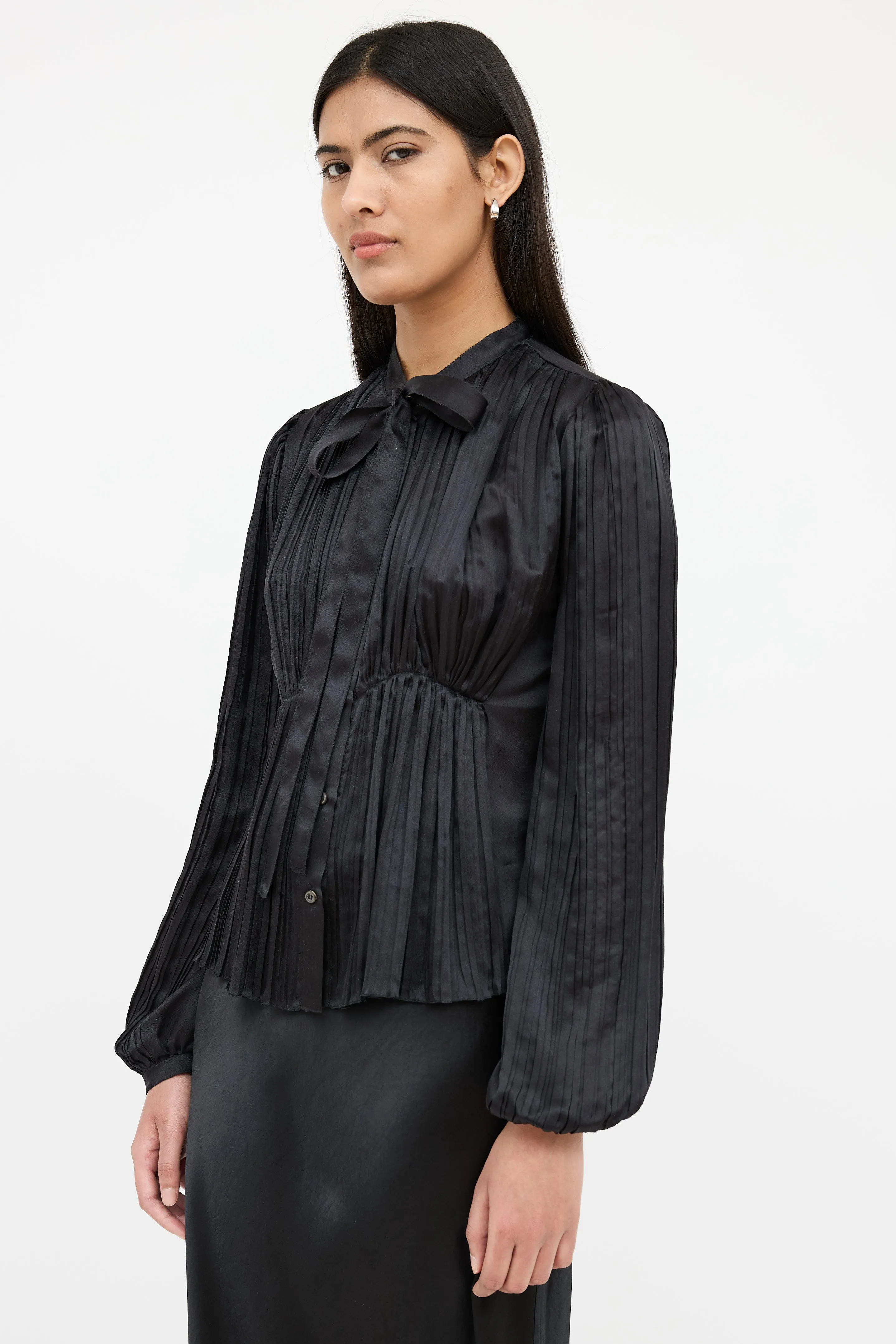 2006 Silk Bow Blouse