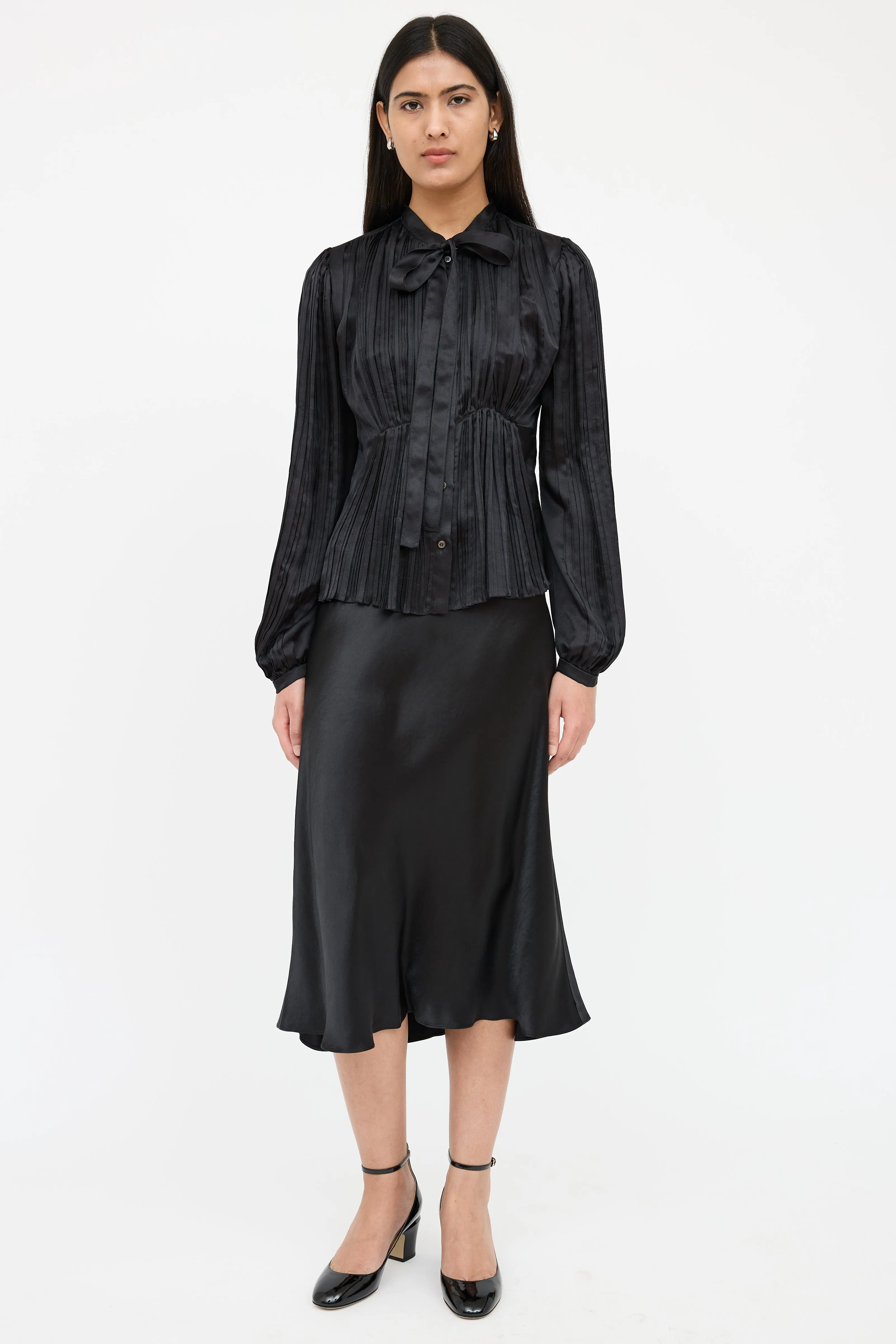 2006 Silk Bow Blouse
