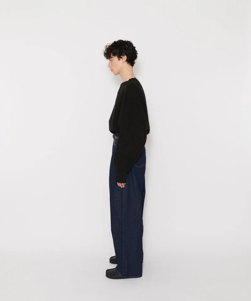 24WDM-#422-OW 14.5OZ DENIM IN TUCK COMFORT TAPERED PANTS