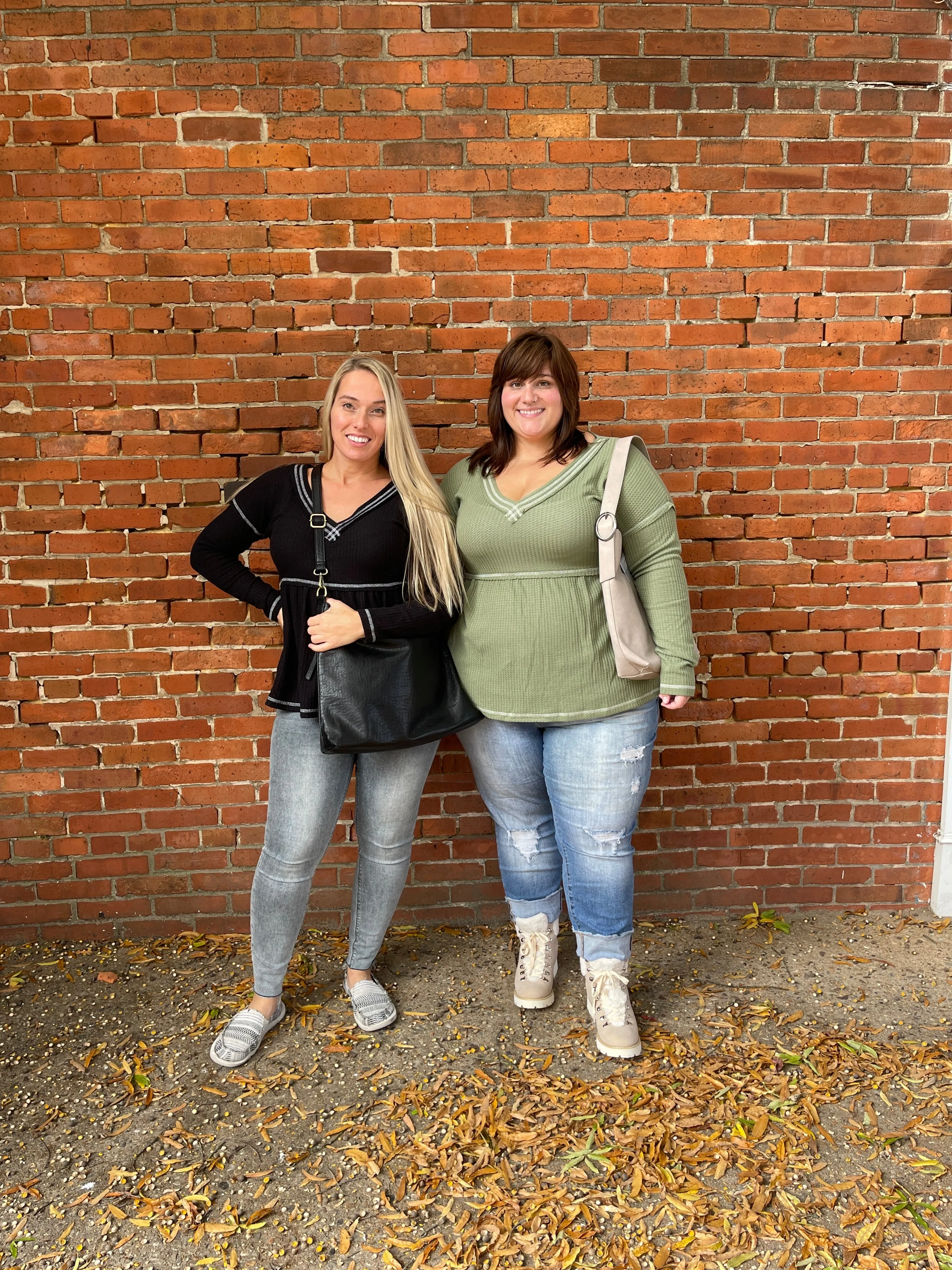 Blitzen Thermal Blouse in Olive