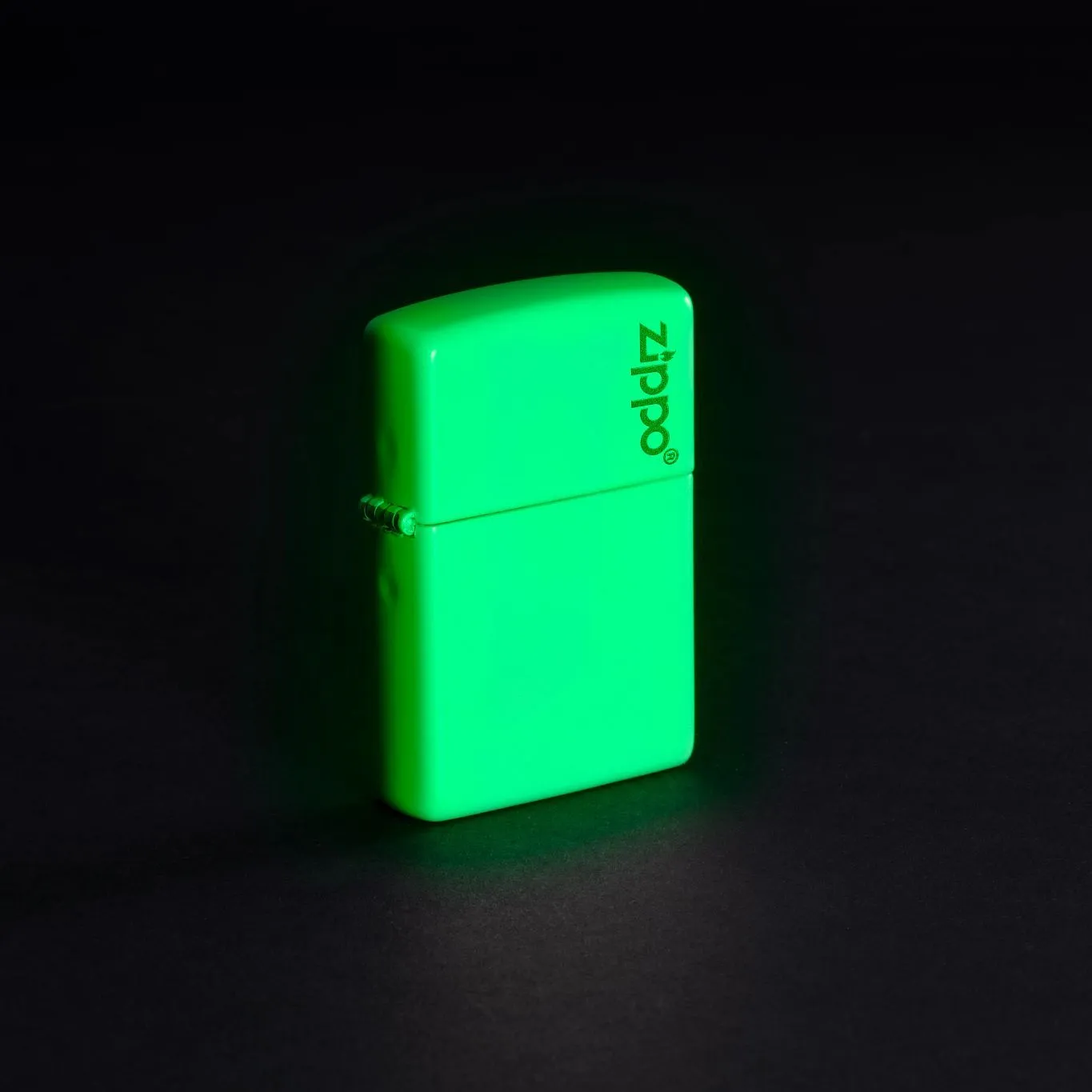 Classic Glow In The Dark Zippo Logo