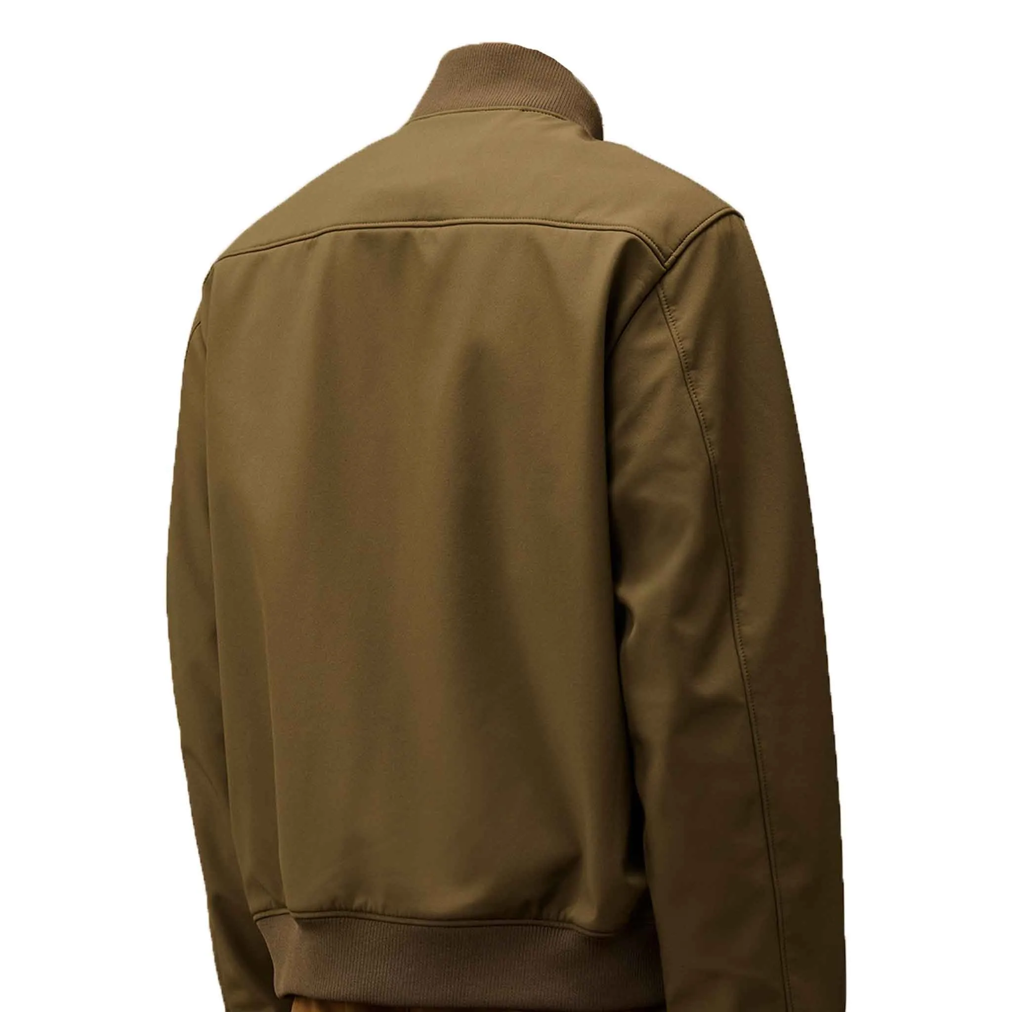 C.P. Company Shell-R Bomber Jacket in Ivy Green