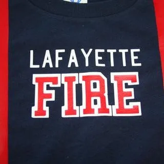 Firefighter Personalized PINK Toddler Shirt (SHIRT ONLY)