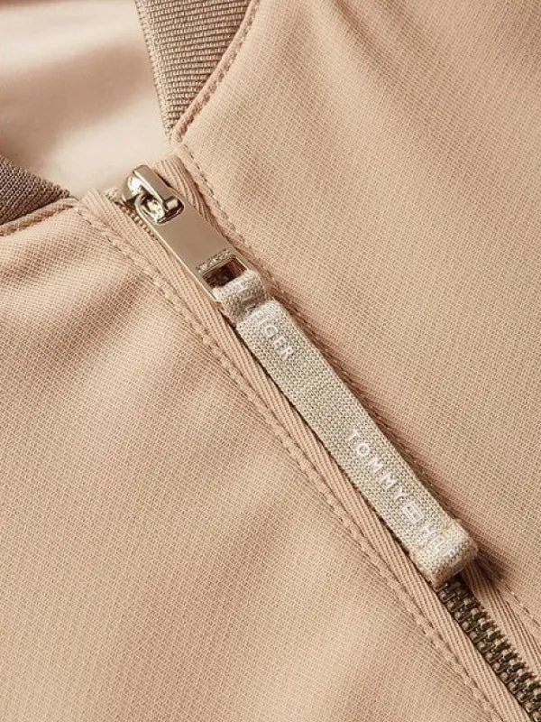 Fluid Twill Colorblock Bomber