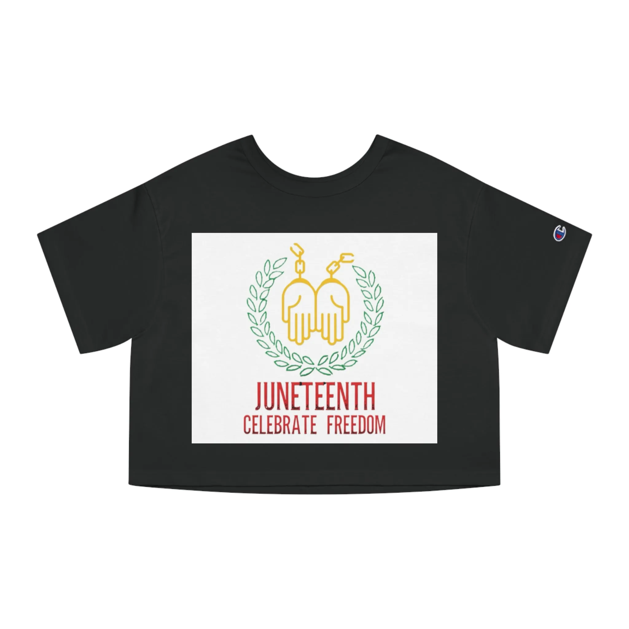 Juneteenth Champion Cropped T-Shirt (Women)