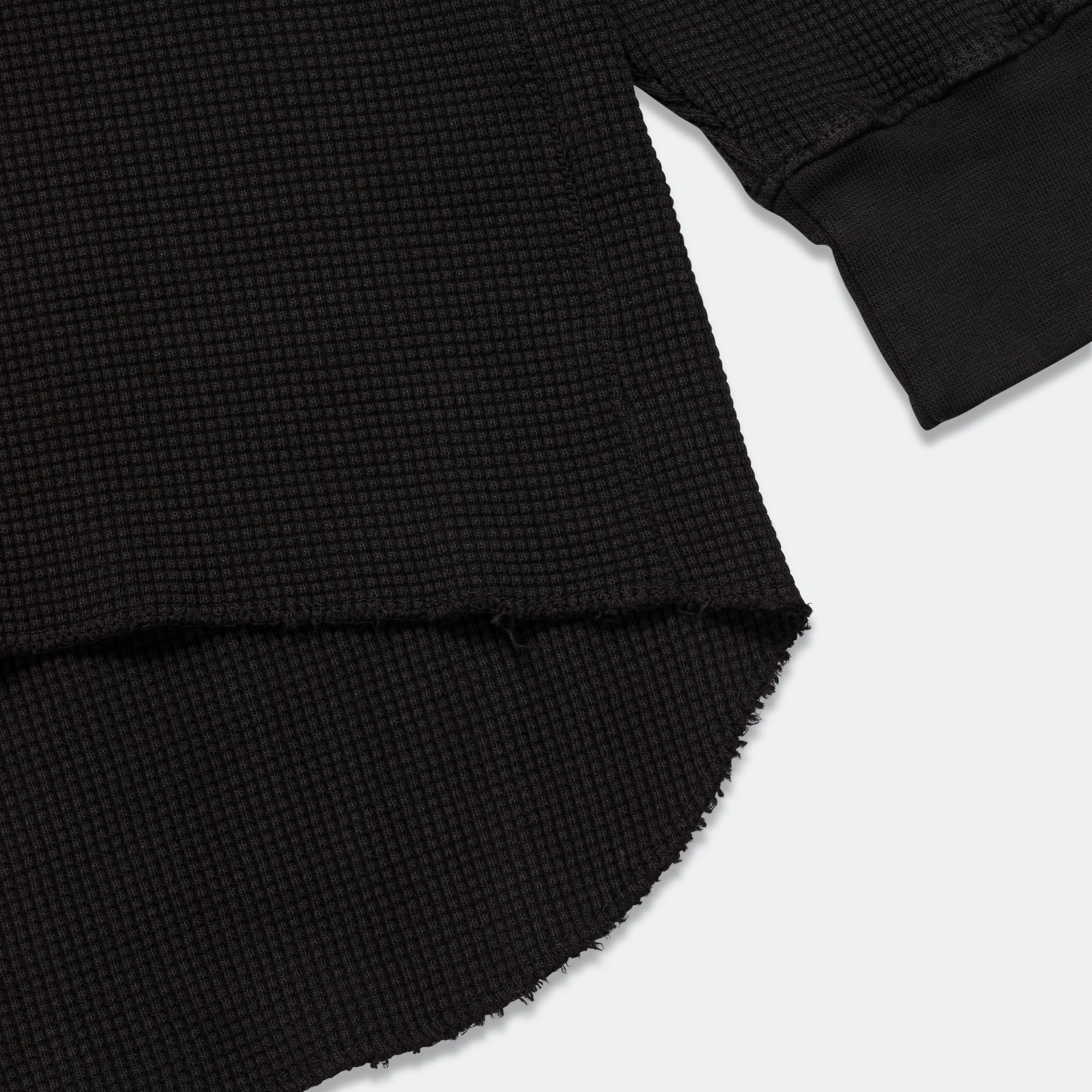 Long Sleeve Thermal - Washed Black