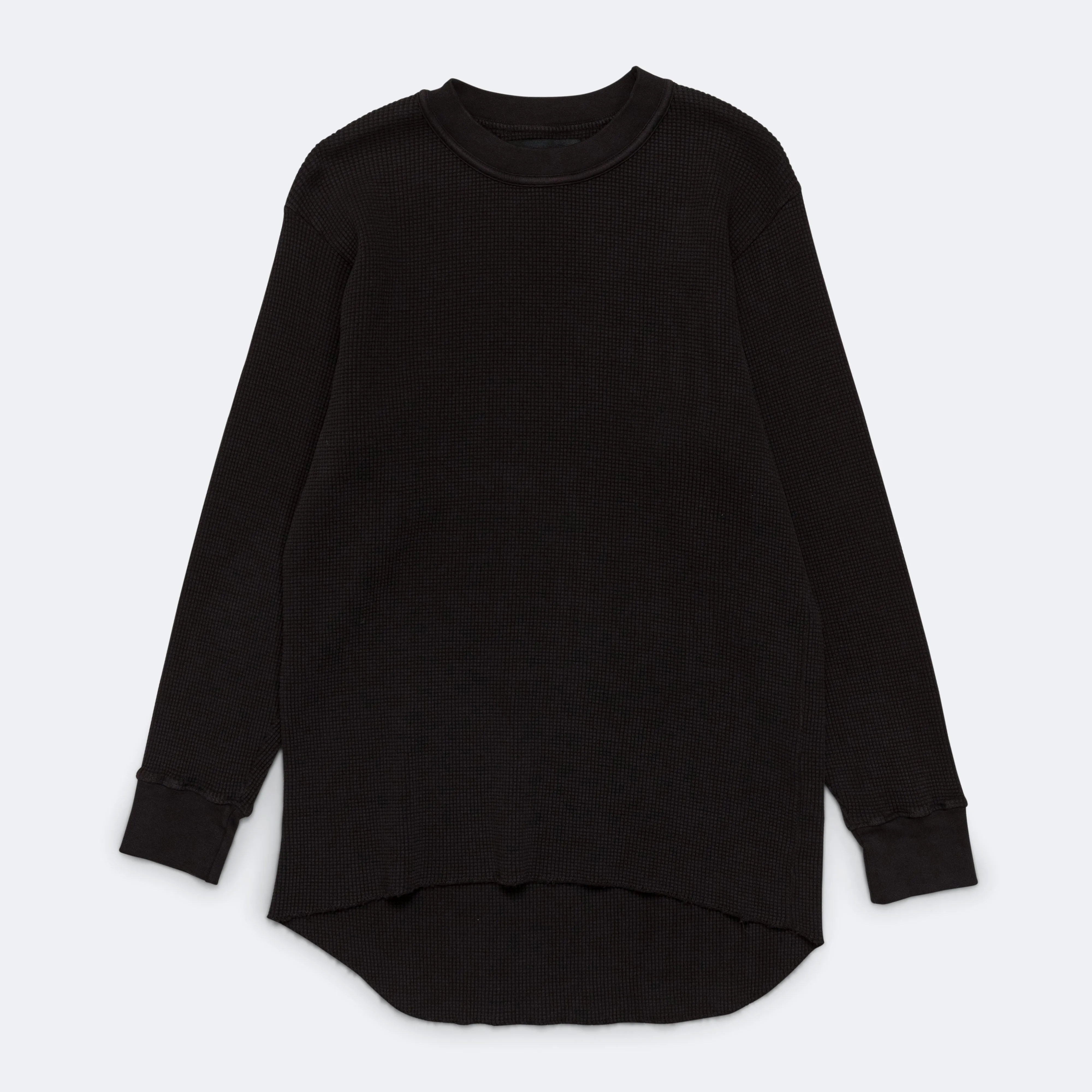 Long Sleeve Thermal - Washed Black