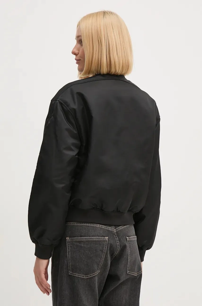 Ls Filled Nylon Bomber