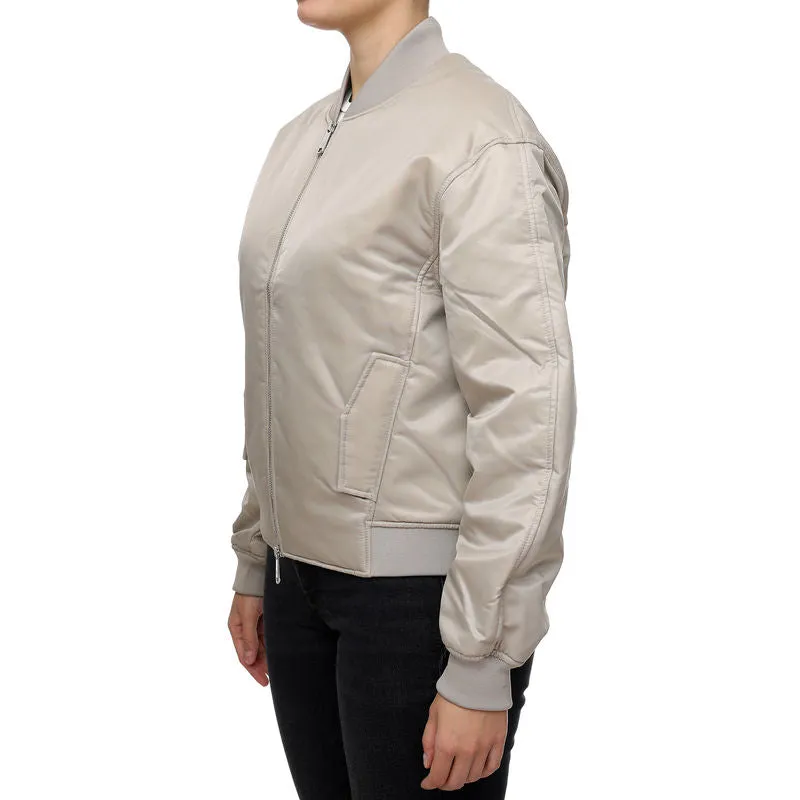 Ls Filled Nylon Bomber