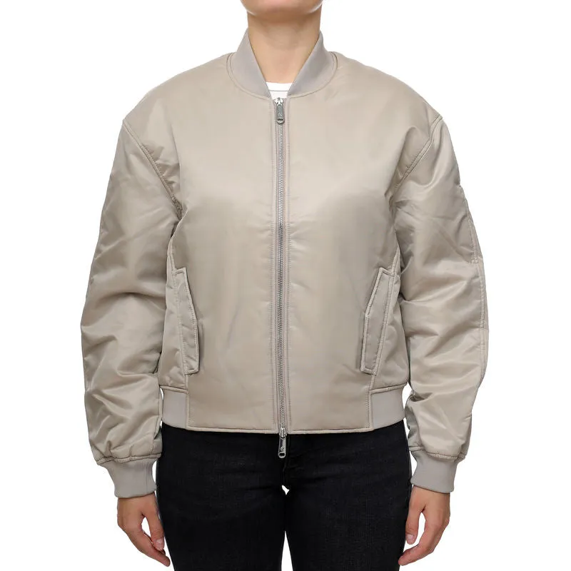 Ls Filled Nylon Bomber