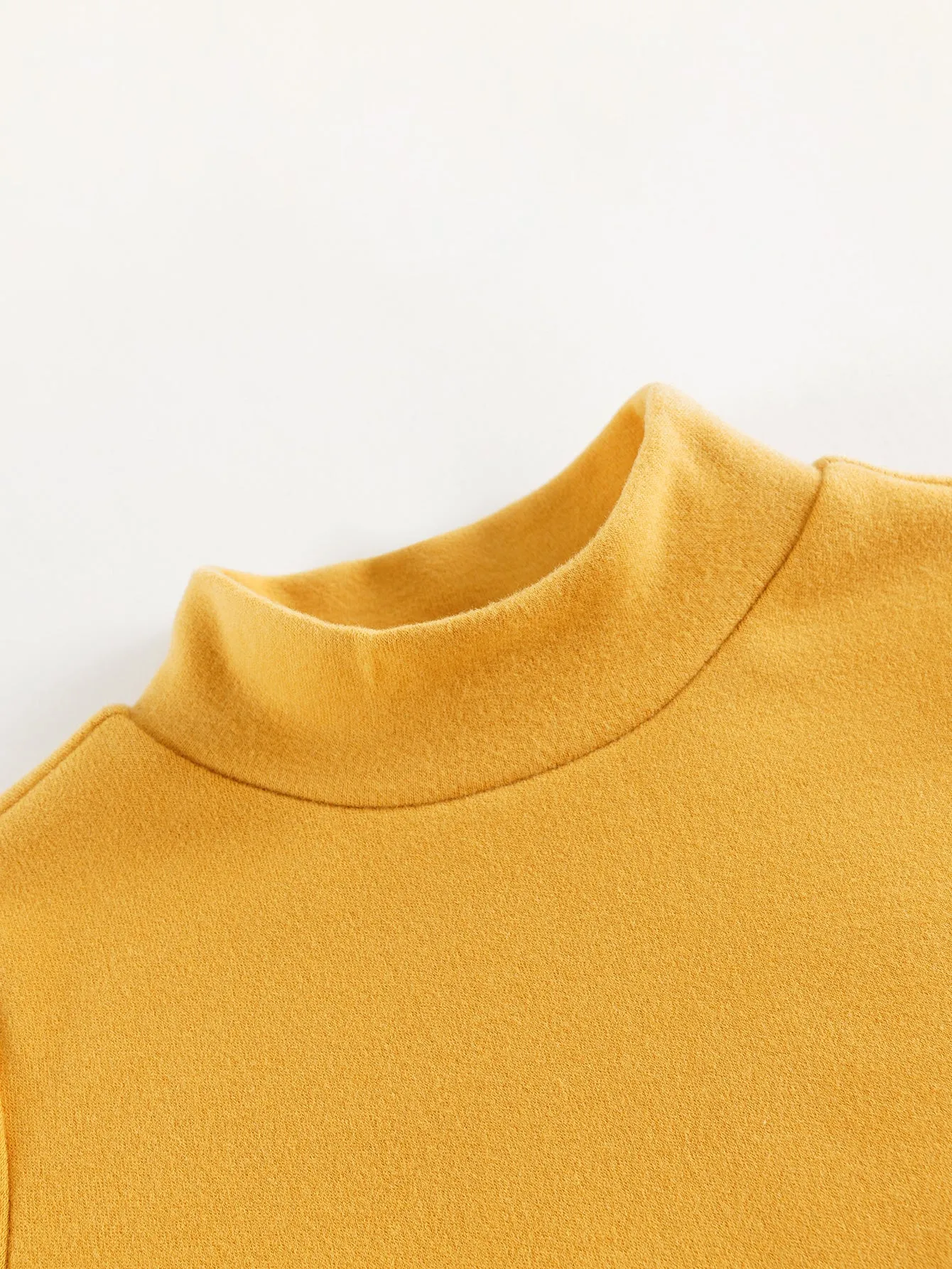 MARC & JANIE Boys Girls Warm High Neck Thermal Bottom Shirts 241581