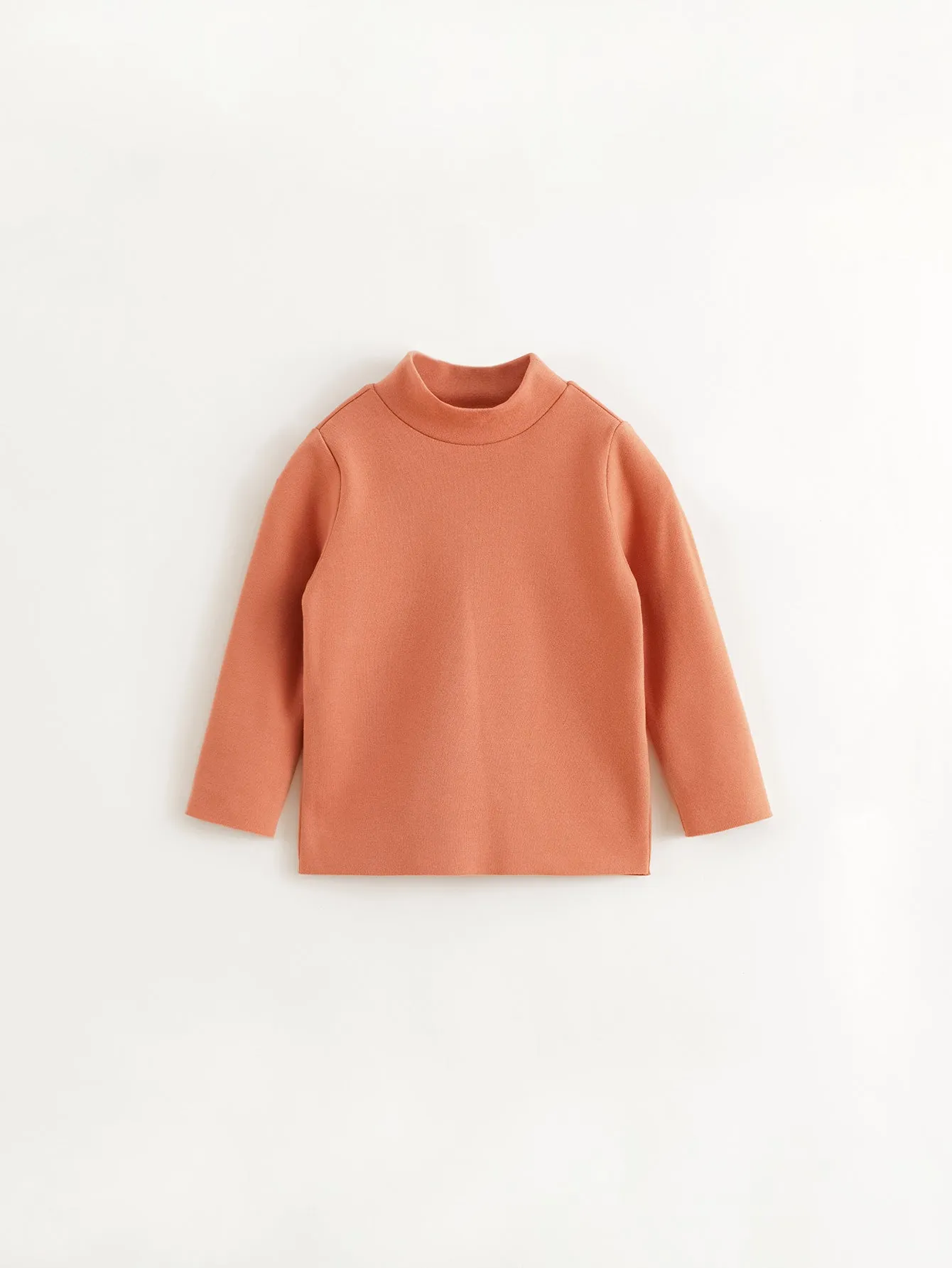 MARC & JANIE Boys Girls Warm High Neck Thermal Bottom Shirts 241581
