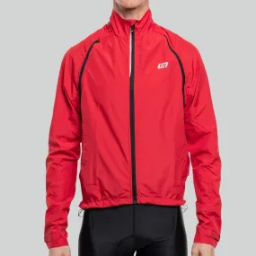 Men's Red Velocity Convertible Jacket