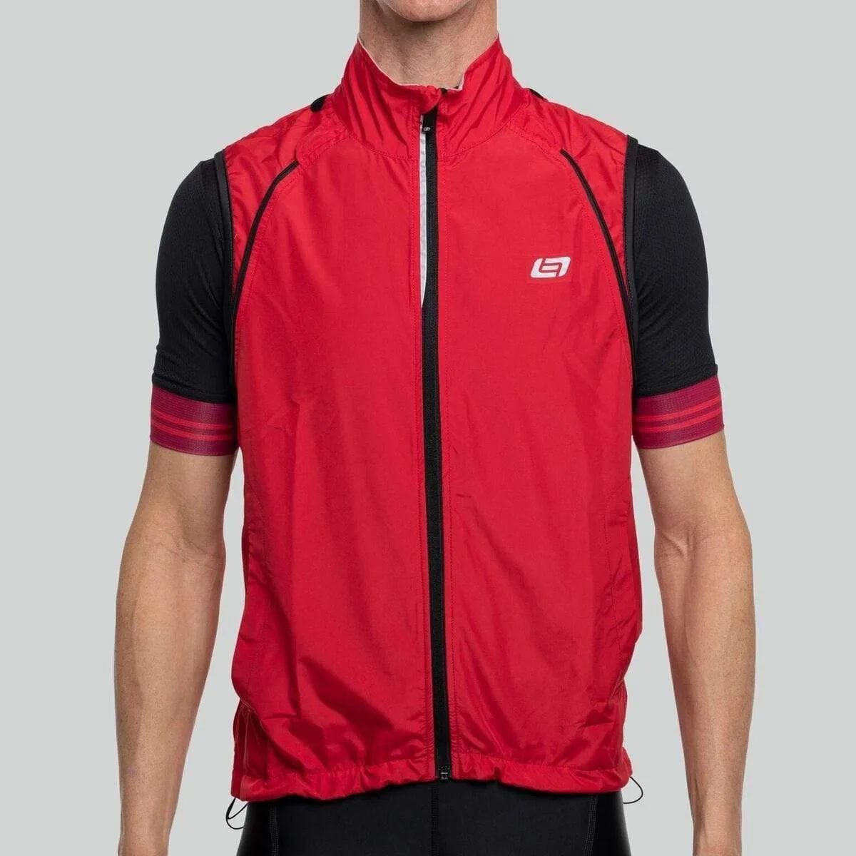 Men's Red Velocity Convertible Jacket