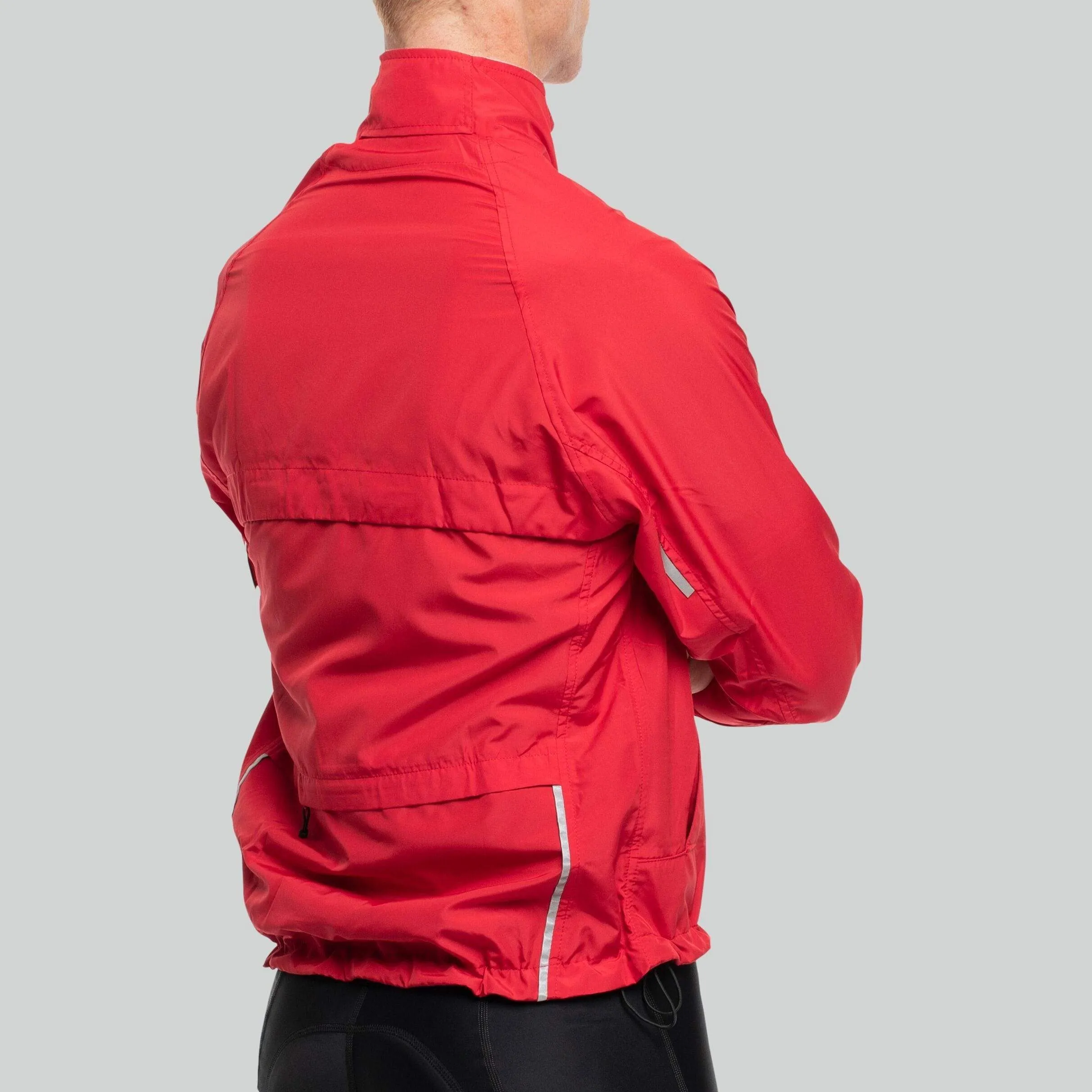 Men's Red Velocity Convertible Jacket