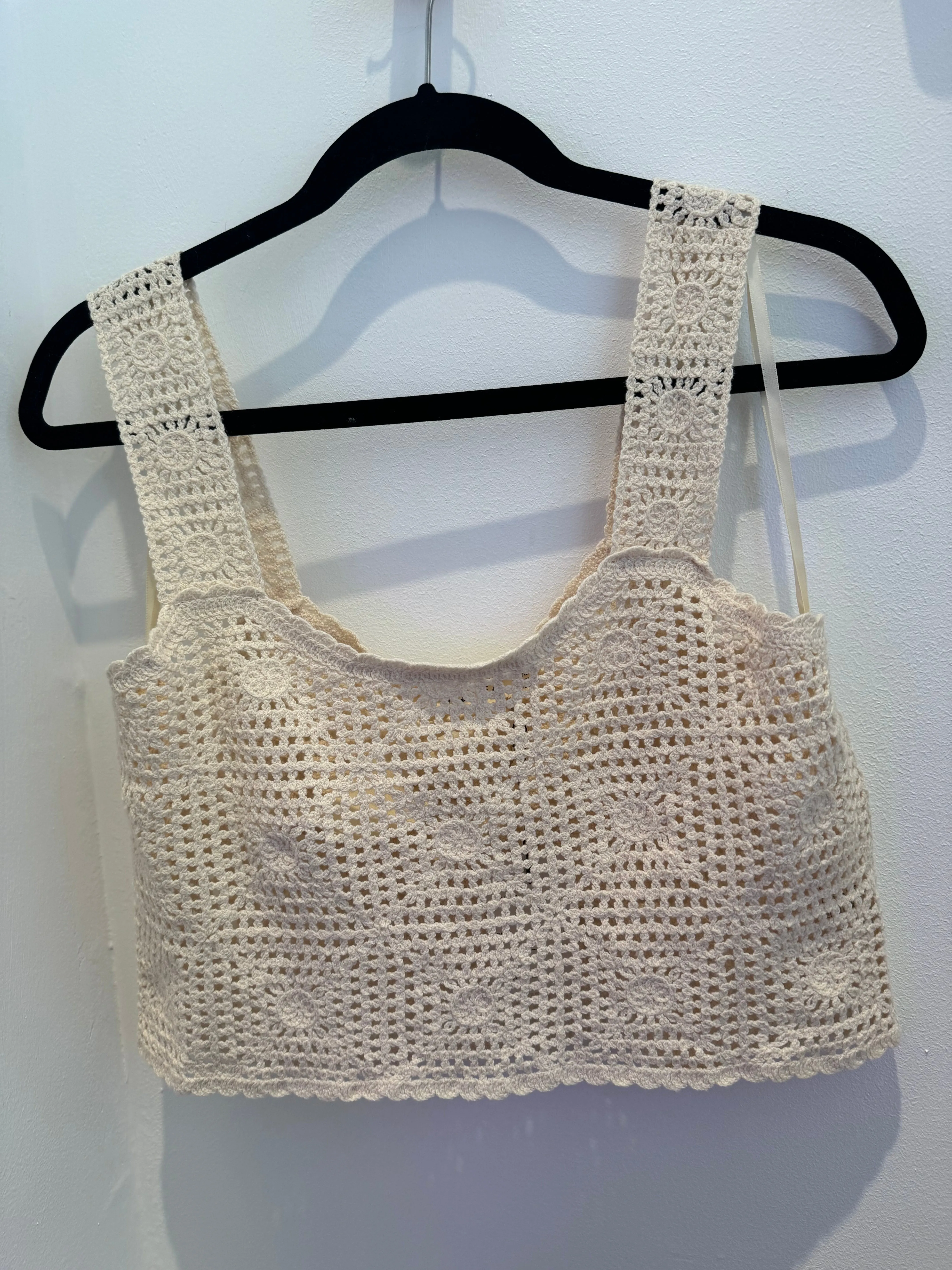 Oaxaca City Crochet Crop Top
