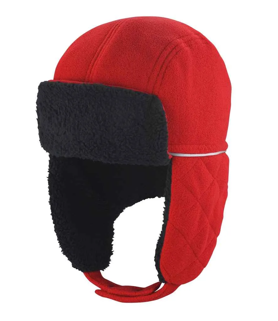 Result Ocean Trapper Hat | Red/Black