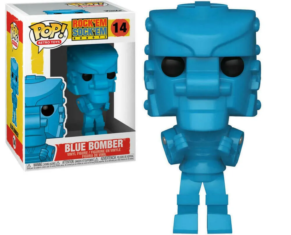 Rock’em Sock’em Robots 14 Blue Bomber Funko Pop! Vinyl Figure