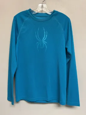 Spyder Size 10 Blue Polyester Big Boys T-Shirts