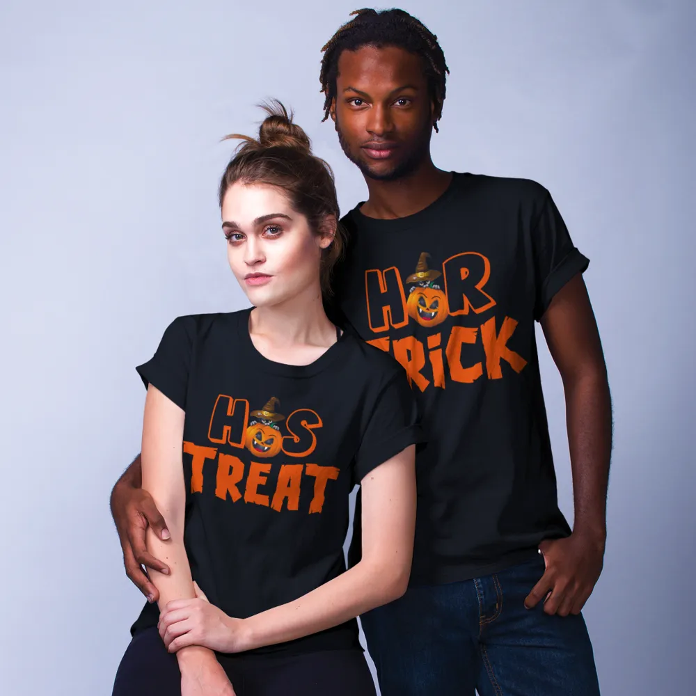 Trick or Treat Couple T-Shirts