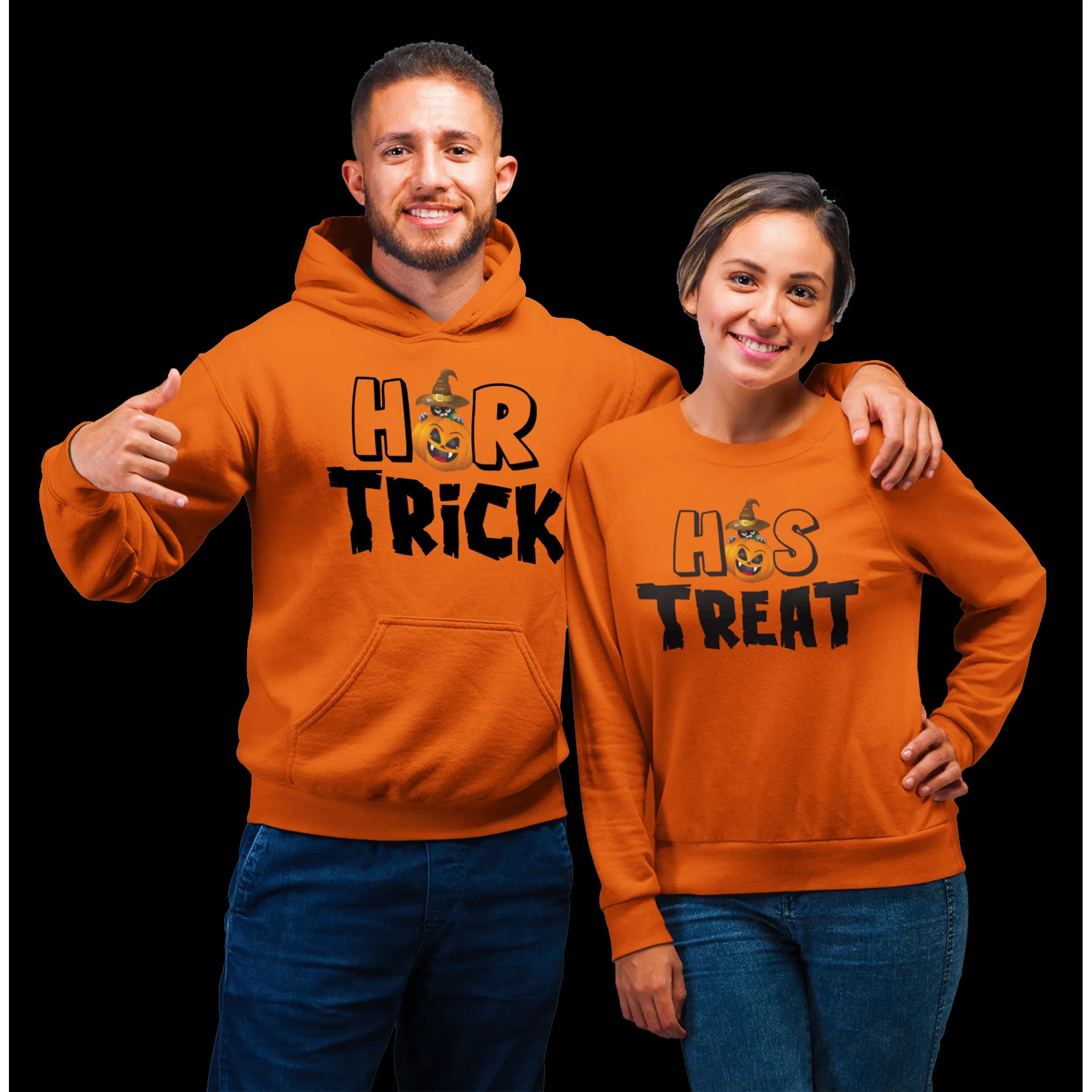 Trick or Treat Couple T-Shirts