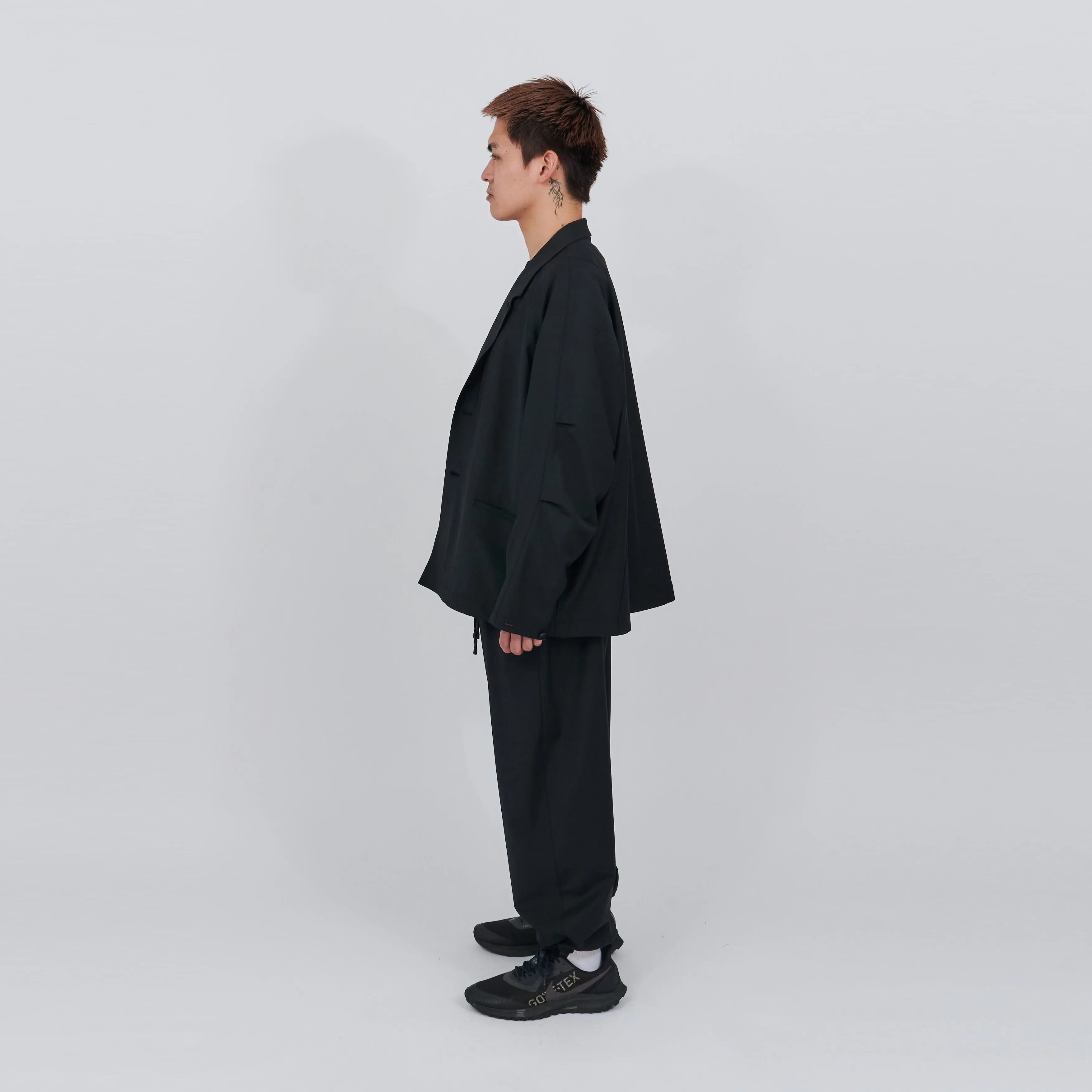 UN-007 WASHABLE TROPICAL TAPERED PANTS